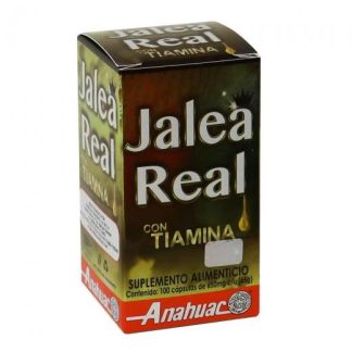 CAPS. JALEA REAL REFORZADA CON TIAMINA C 100 650MG ANAHUAC