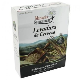 CAPS. LEVADURA DE CERVEZA C 250 DE 500 MG MARGARITA SANAMENTE