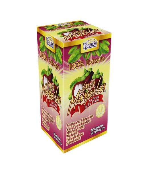 CAPS. MANGOSTAN C 60 500 MG LA REINA DE LAS FRUTAS SOLO PARA DIABETICOS