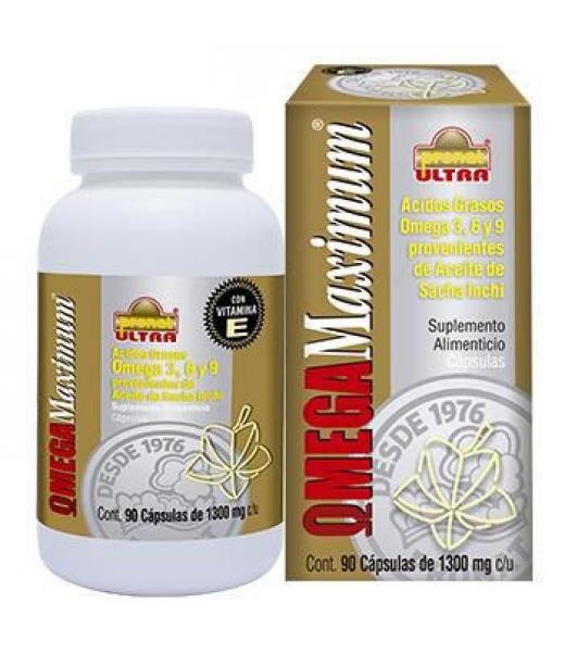 CAPS. OMEGA MAXIMUM C 90 1300 MG ACIDOS GRASOSOMEGA 36 Y 9 PROVEN PRONAT