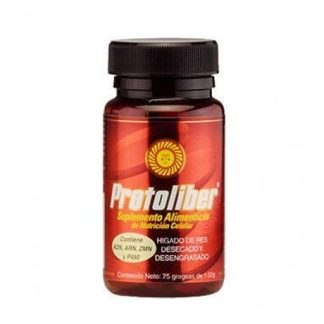 CAPS. PROTOLIBER C 50 HIGADO DE RESCOLAGENO Y ALBUMINA DE HUEVO SUPER ALIMENTOS DEPORTIVOS