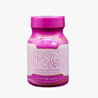 CAPS. PSO X C 30. MEZCLA HERBAL CON VIT. B6 MAS NATURAL SALUD Y BIENESTAR