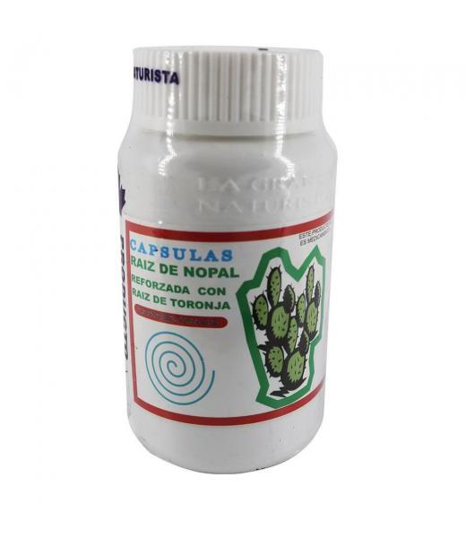 CAPS. RAIZ DE NOPAL REF. CON RAIZ DE TORONJA Y MANZANA C 45 LA GRAN NATURISTA