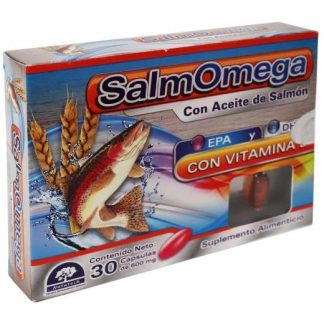 CAPS. SALMOMEGA C 30 CON ACEITE DE SALMON EPADHA CON VIT. E LAB. NATUTECH