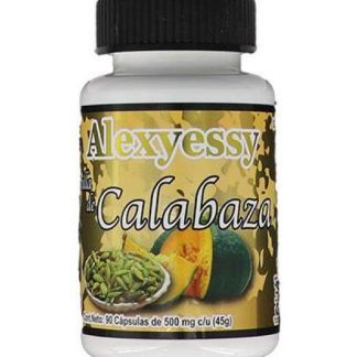 CAPS. SEMILLA DE CALABAZA C 90 ALEXYESSY NUTRY SALUD