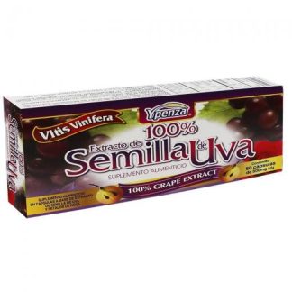 CAPS. SEMILLA DE UVA EXTRACTO C 60 500MG C U SOLO PARA DIABETICOS