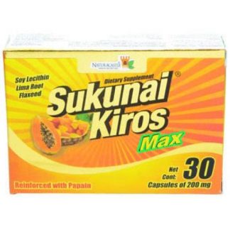 CAPS. SUKUNAI KIROS MAX C 30 LECITINA DE SOYARAIZ DE LIMALINAZA. SUKUNAI KIROS
