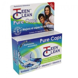 CAPS. TEEN CLEAN C 30 ROSTRO LIBRE DE IMPUREZAS BIO SER NATURAL