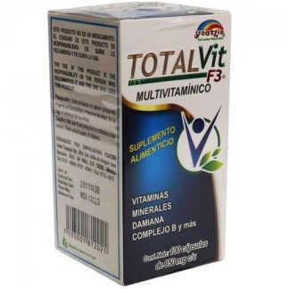 CAPS. TOTALVIT F3 MULTIVITAMINICO C 100 EMPACADORA YOATZIN