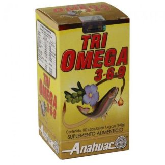 CAPS. TRI OMEGA 36 Y 9 C 100 ANAHUAC