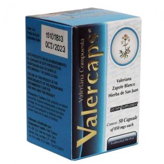 CAPS. VALERCAPS C 50 EMPACADORA YOATZIN