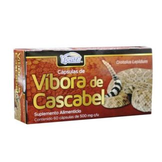 CAPS. VIBORA DE CASCABEL C 60 500 MG SOLO PARA DIABETICOS