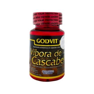 CAPS. VIBORA DE CASCABEL C 60 GODVIT GN+VIDA