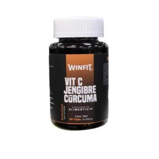 CAPS. VIT C JENGIBRE CURCUMA C 60 500 MG WINFIT PRODUCTS