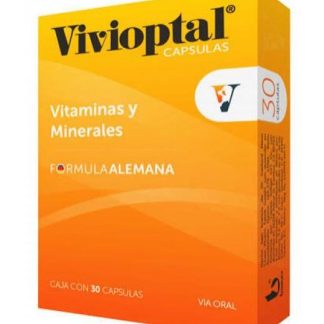 CAPS. VIVIOPTAL C 30 VITAMINAS Y MINERALES FORMULA ALEMANA VIVIOPTAL