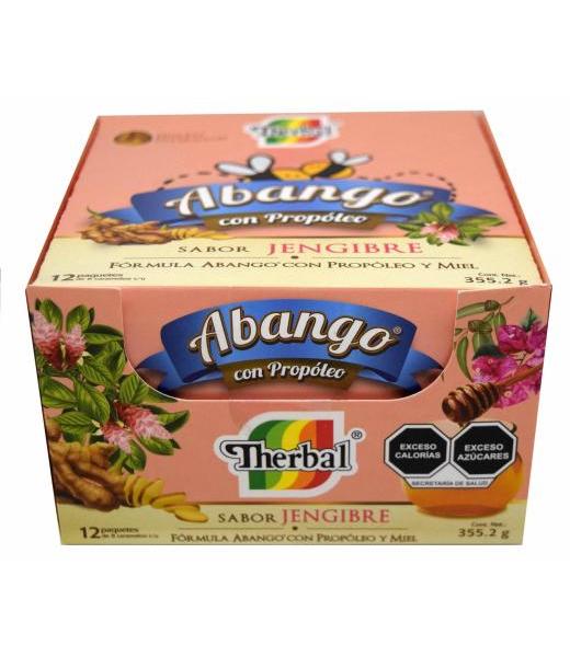CARAMELO ABANGO CON JENGIBRE 29.6 G THERBAL P 12
