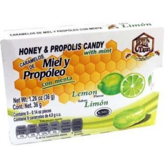 CARAMELO DE PROPOLEO SABOR LIMON 36 G LA TIA TRINI P 12