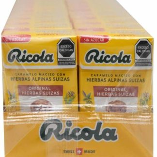 CARAMELO HIERBAS SUIZAS 27.5 G RICOLA P 20
