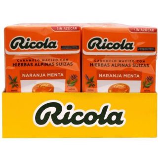 CARAMELO NARANJA MENTA 27.5 G RICOLA P 20