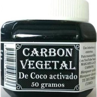 CARBON ACTIVADO DE COCO 50 G LA HERBONATURISTA