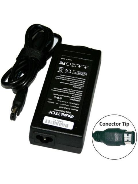 CARGADOR - ADAPTADOR PARA LAPTOP OTACE67 OVALTECH DE 65W 20V-3.25A (4.0-1.7)