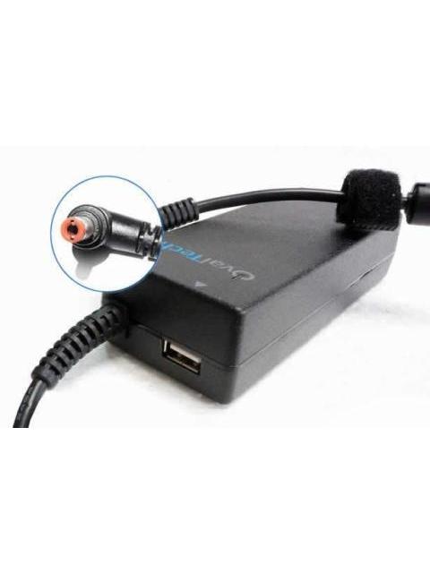 CARGADOR - ADAPTADOR PARA LAPTOP OTACE78 OVALTECH DE 90W 20V 4.5A (5.5-2.5 PUNTA CAFE)