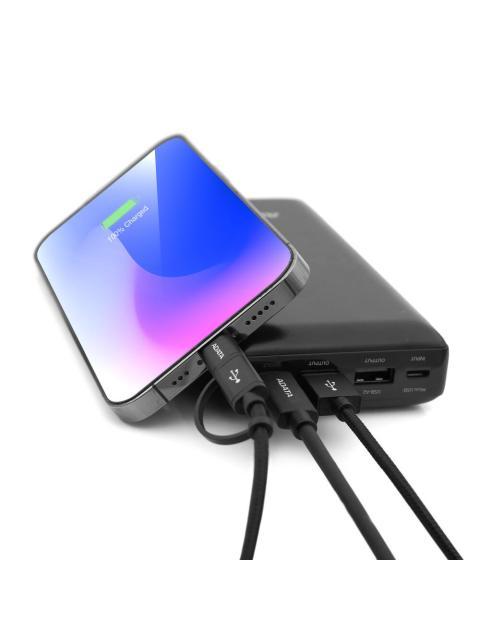 CARGADOR PORTATIL ADATA POWER BANK PBC20-BK 20AH NEGRO - Image 8