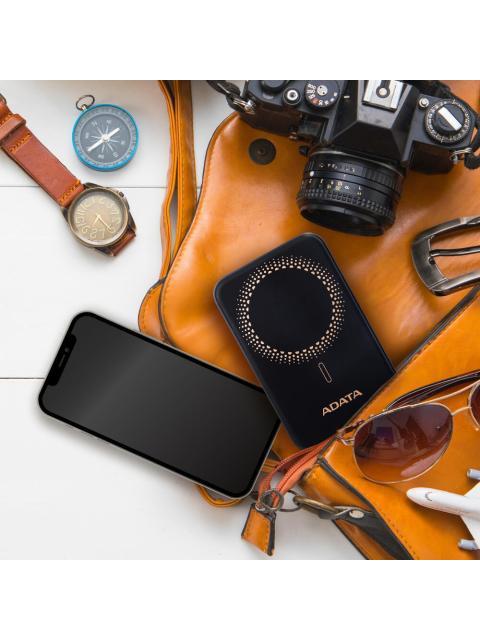 CARGADOR PORTATIL ADATA POWER BANK R100 10.000MAH NEGRO - Image 8