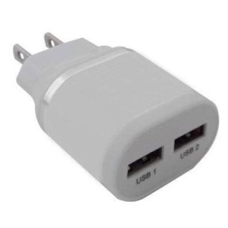 CARGADOR USB BROBOTIX BLANCO 161264B