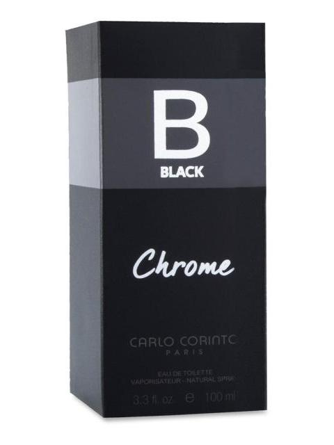 CARLO CORINTO BLACK CHROME EAU DE TOILETTE AMADERADO SPRAY 100ML HOMBRE - Image 3