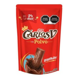 CARLOS V CHOCOLATE POLVO BOLSA 345 GR