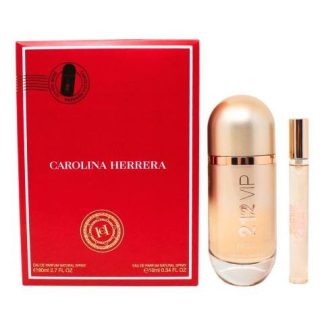 CAROLINA HERRERA 212 VIP ROSE SET 2 PZ CON MINI PARA MUJER