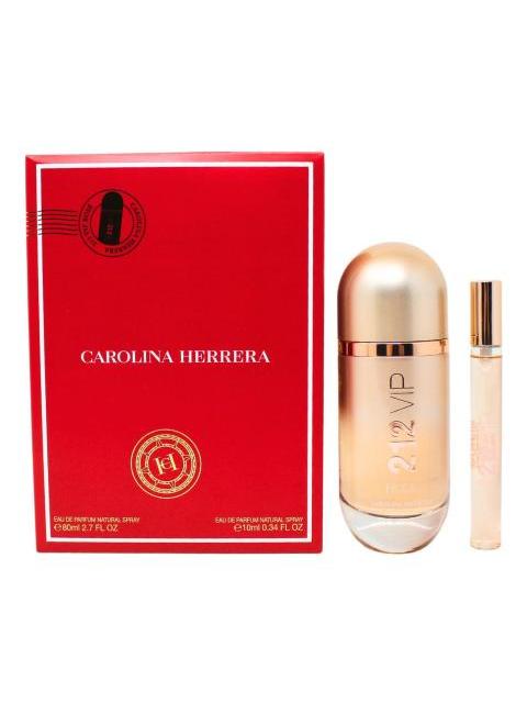 CAROLINA HERRERA 212 VIP ROSE SET 2 PZ CON MINI PARA MUJER