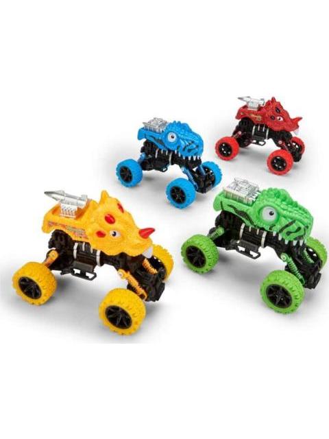 CARRITO DE FRICCION MONSTER ZOO MULTICOLOR HELLODREAM