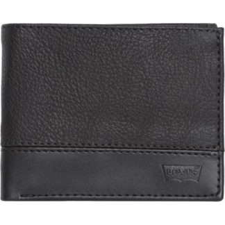 CARTERA CORTE SINTETICO NEGRO LEVIS STRAUSS