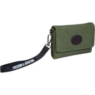 CARTERA DOBLE COMPARTIMENTO VERDE OLIVO JEEP