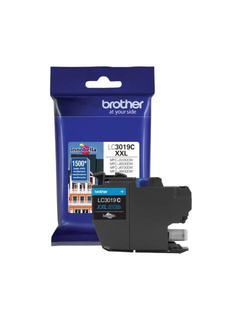 CARTUCHO BROTHER DE SUPER ALTO RENDIMIENTO LC3019C CIAN 1500 PAGINAS
