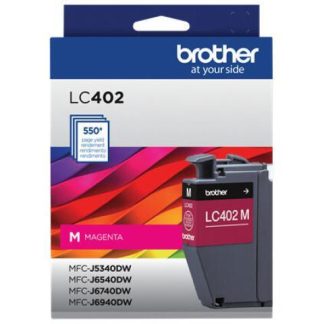 CARTUCHO BROTHER LC402M MAGENTA 550 PAGINAS