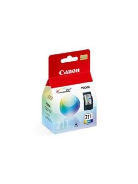 CARTUCHO CANON CL-211 TRICOLOR 250 PAGINAS 9ML