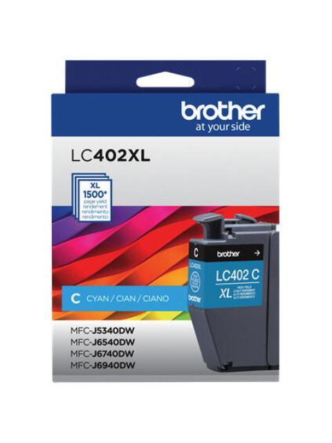 CARTUCHO DE TINTA BROTHER LC402XLC CYAN