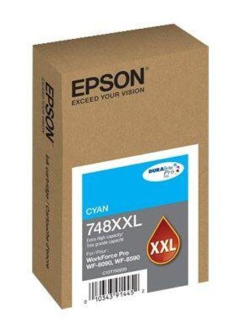 CARTUCHO EPSON 748 XXL CYAN T748XXL220