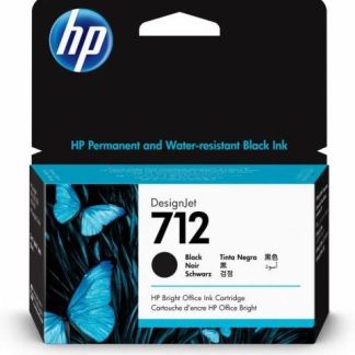 CARTUCHO HP 712 NEGRO ORIGINAL 38ML