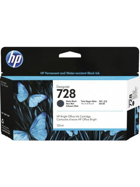 CARTUCHO HP 728 NEGRO MATE 130ML