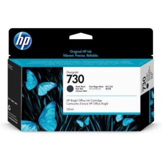 CARTUCHO HP 730 NEGRO MATE ORIGINAL 130ML