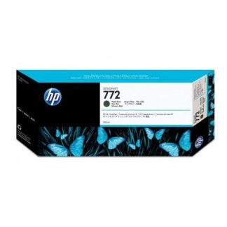CARTUCHO HP 772 NEGRO MATE ORIGINAL 300ML