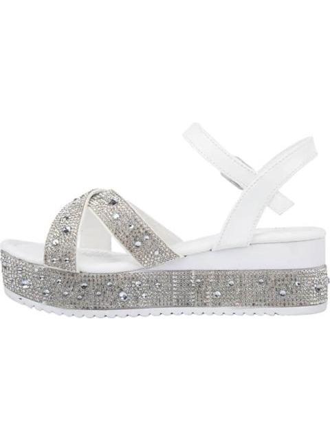 SANDALIA CON BRILLOS BLANCO VIVIS SHOES KIDS - Image 5