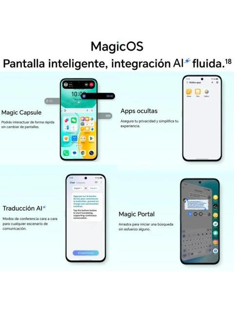 CELULAR HONOR X6C 6GB RAM 128GB ROM DUAL SIM MIDNIGHT BLACK - Image 5
