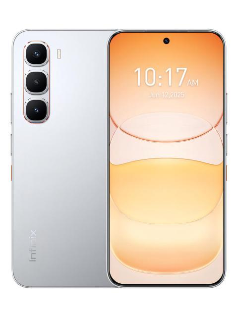 CELULAR INFINIX HOT 60 PRO AI PHONE DUAL SIM PLATEADO 8+8GB RAM 256 GB ROM 6.78 AMOLED 1.5K 144 HZ BATTERY 5160 MAH CARGA RAPIDA 45 W DISEñO ULTRAFINO DE 6.6 MM IP64
