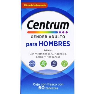 CENTRUM MULTIVITAMINICO GENDER HOMBRE 60 TAB CENTRUM