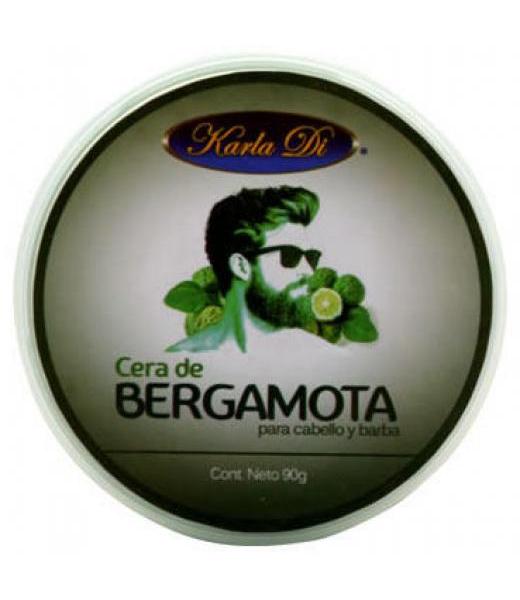 CERA PARA CABELLO Y BARBA CON BERGAMOTA 90 G KARLA DI